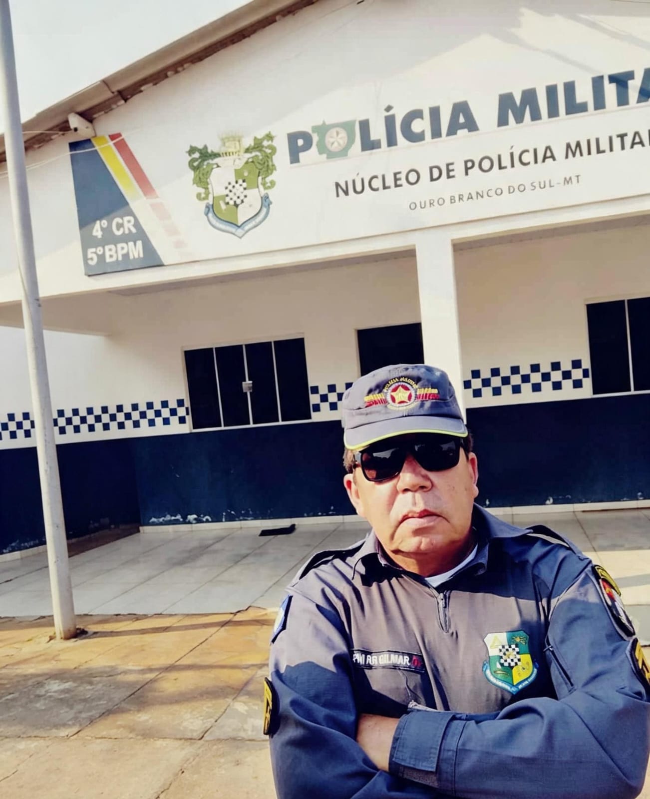 Gilmar Ferreira de Almeida — Entre a farda e o amor por Ouro Branco do Sul