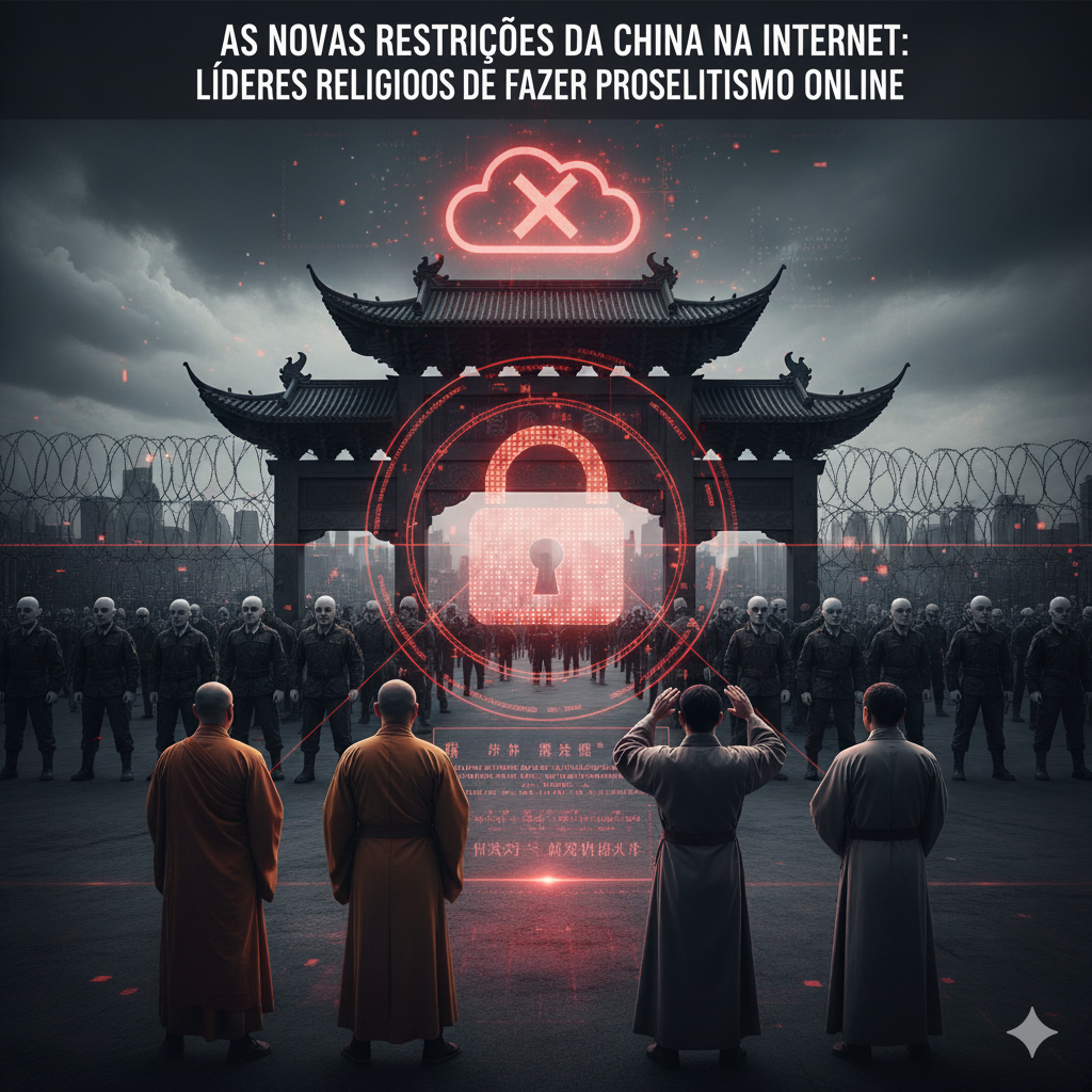 China reforça censura religiosa e alerta sobre os perigos do comunismo