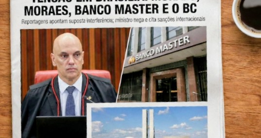 Tensão em Brasília, reflexos em Ouro Branco do Sul: Entenda a polêmica envolvendo Alexandre de Moraes e o Banco Master