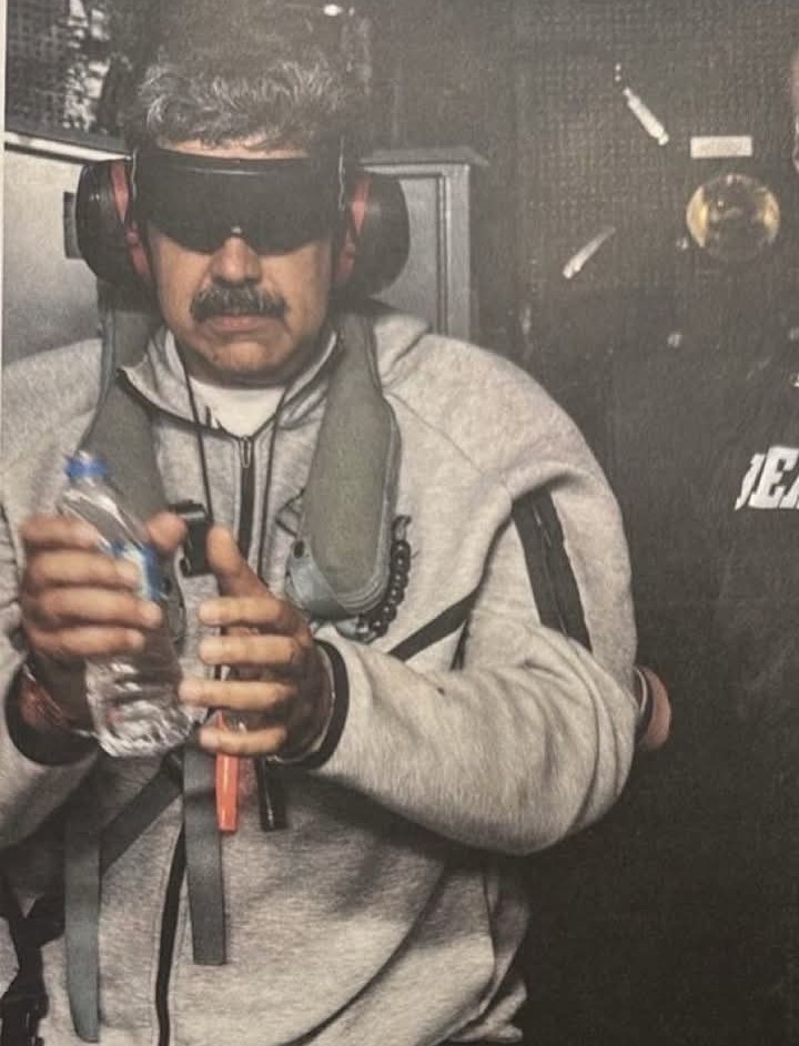 EXCLUSIVO: DONALD TRUMP MOSTRA IMAGENS DE MADURO PRESO