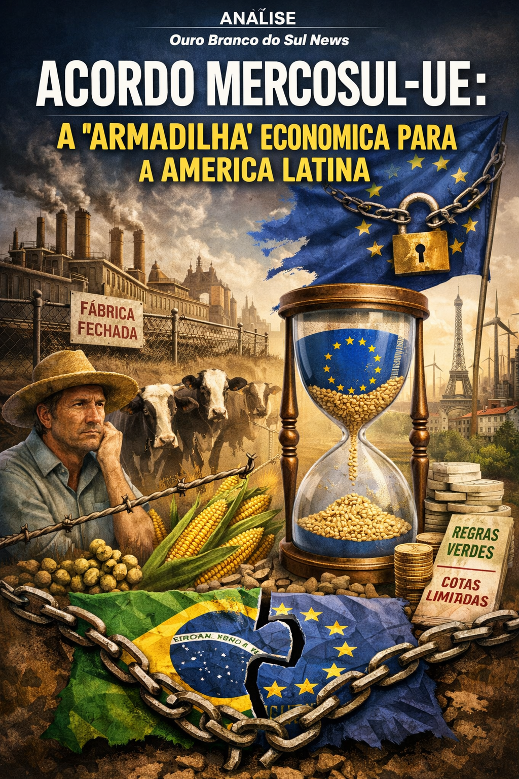 Acordo Mercosul-UE e o risco da armadilha econômica para a América Latina