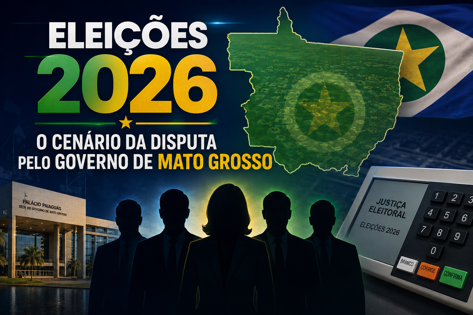 Eleições 2026: O Cenário da Disputa pelo Governo de Mato Grosso