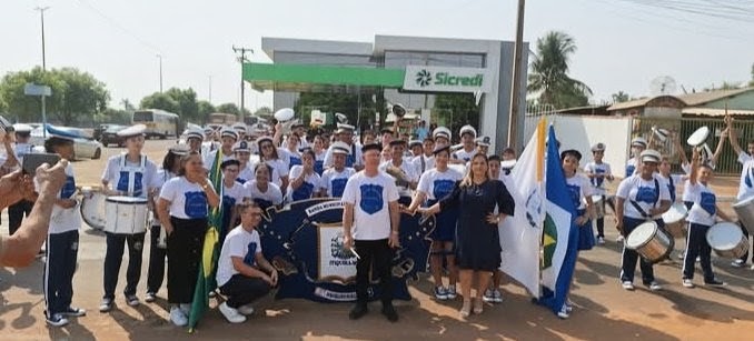 Banda Marcial de Ouro Branco do Sul:Um pilar para a juventude e um sonho cada vez mais próximo