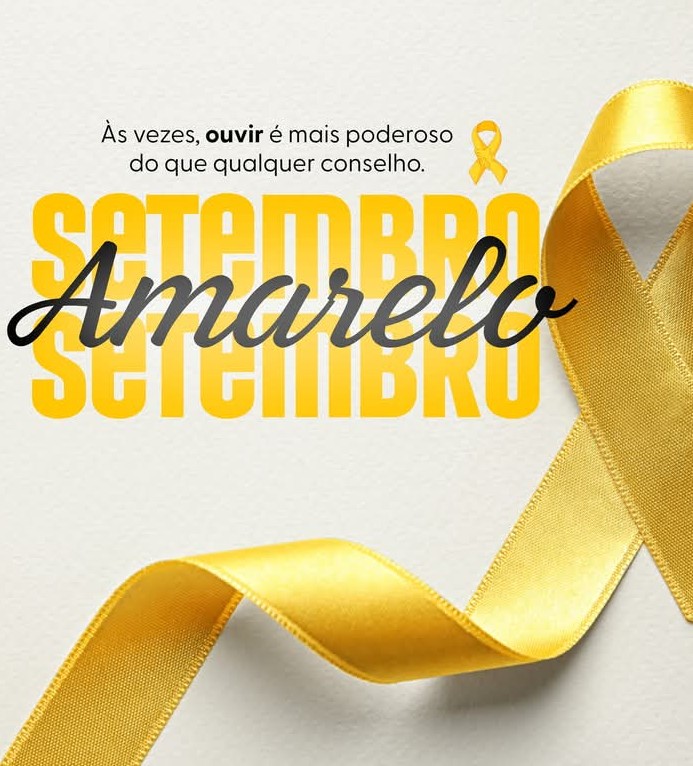 Setembro Amarelo: em tempos de solidão e sofrimento emocional, como Ouro Branco do Sul pode enfrentar esse desafio?